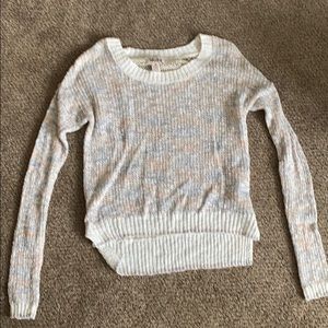 Open Back Lace Sweater